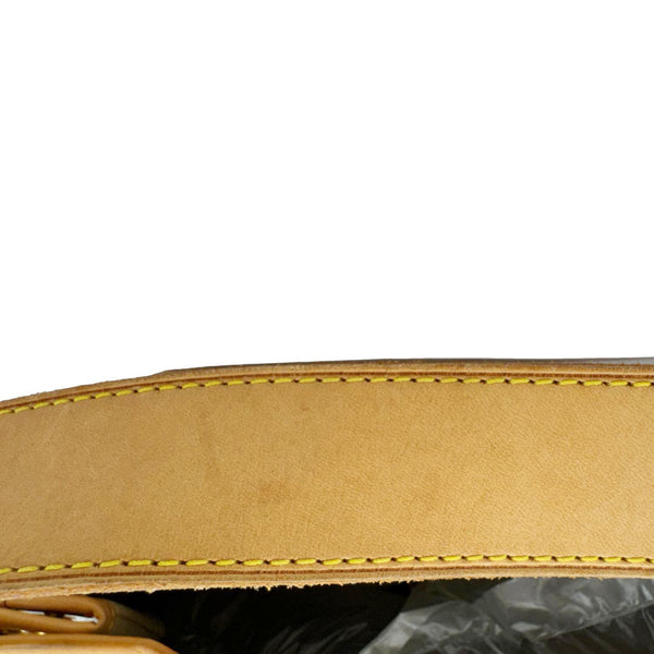 LOUIS VUITTON Galliera GM  Monogram Canvas Shoulder Bag Brown