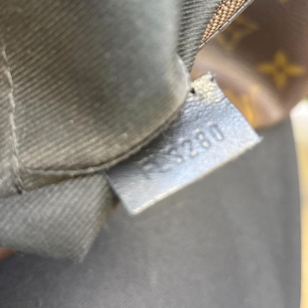 LOUIS VUITTON Odeon NM PM Monogram Canvas Shoulder Bag Brown