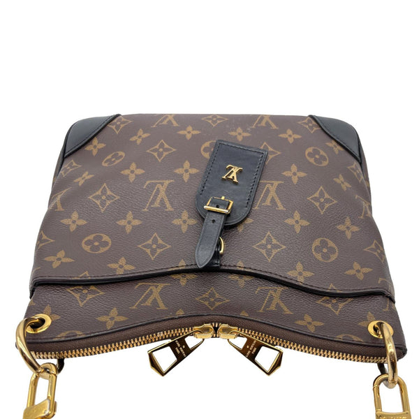 LOUIS VUITTON Odeon NM PM Monogram Canvas Shoulder Bag Brown