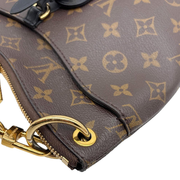 LOUIS VUITTON Odeon NM PM Monogram Canvas Shoulder Bag Brown