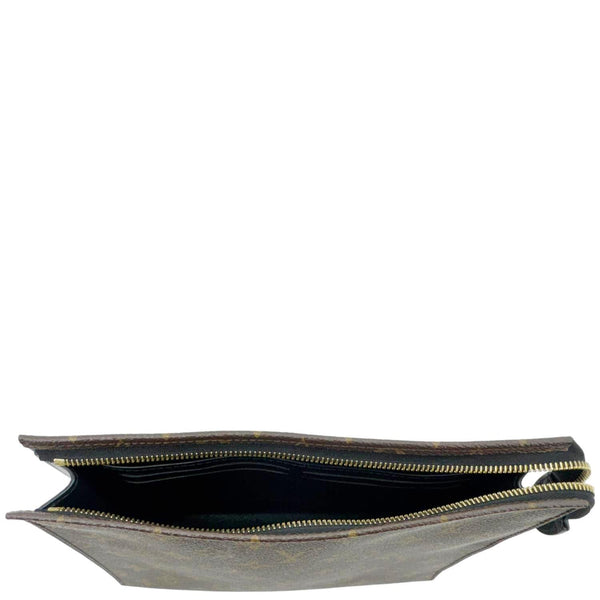 LOUIS VUITTON Toilette 26 Poche Monogram Canvas Pouch Brown