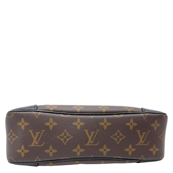LOUIS VUITTON Odeon NM PM Monogram Canvas Shoulder Bag Brown