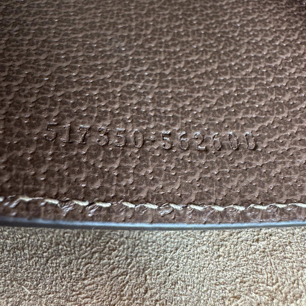 GUCCI Ophidia Mini GG Supreme Crossbody Bag Beige 517350