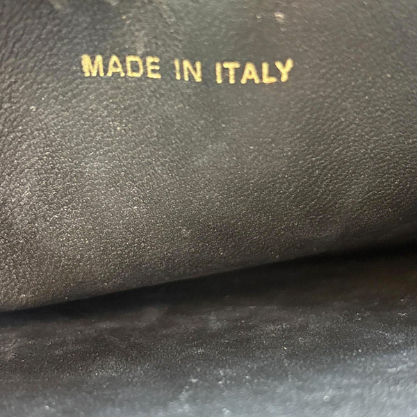 CHRISTIAN DIOR Miss Caro Mini Cannage Lambskin Leather Crossbody Bag Black