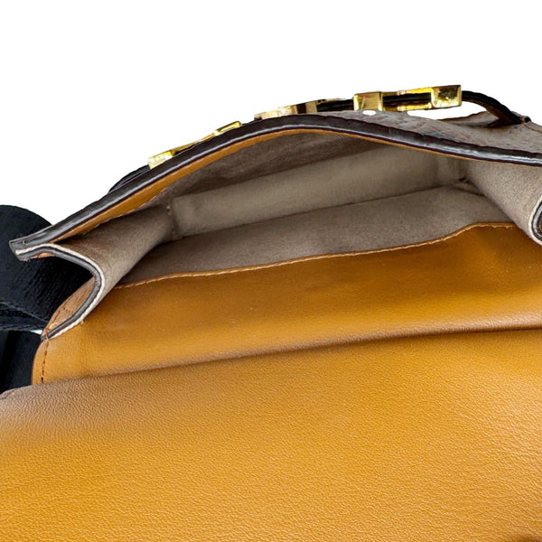 MCM Stark Modular Visetos Canvas Belt Bag Cognac