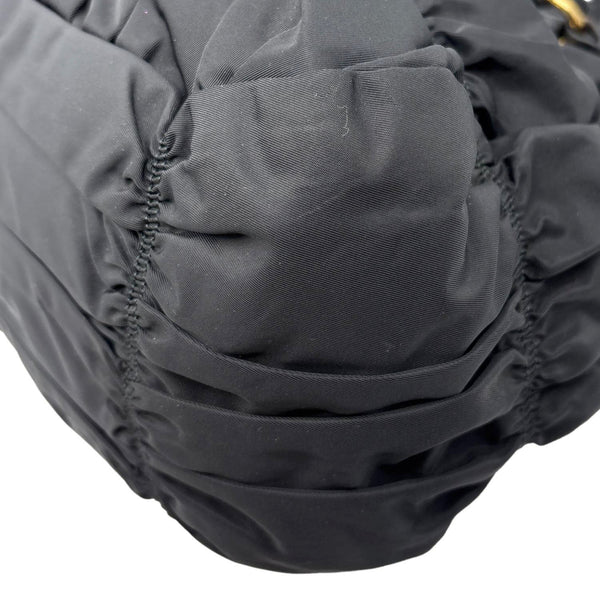 PRADA Gauffre Tessuto Nylon Tote Bag Black