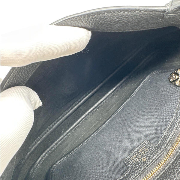 GUCCI Jackie 1961 Medium Leather Shoulder Bag Black 810232