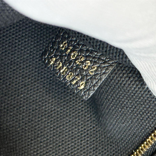 GUCCI Jackie 1961 Medium Leather Shoulder Bag Black 810232