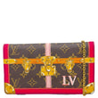 LOUIS VUITTON Summer Trunks Pochette Weekend Monogram Canvas Shoulder Bag Brown