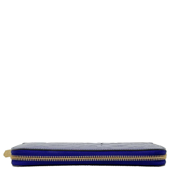 LOUIS VUITTON Monogram Vernis Zippy Wallet Purple