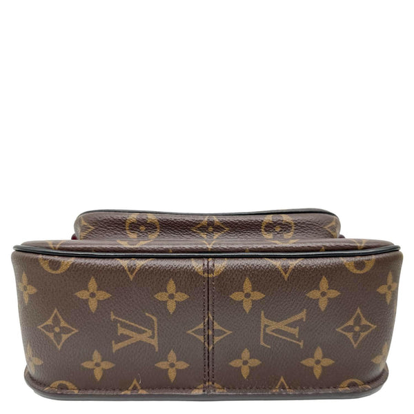 LOUIS VUITTON Passy NM Monogram Canvas Shoulder Bag Brown