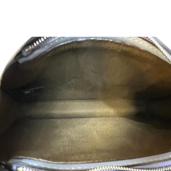 FENDI Peekaboo IseeU X-Cross Mini Leather Satchel Shoulder Bag Light Blue