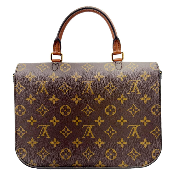 LOUIS VUITTON Vaugirard Monogram Canvas Shoulder Bag Black