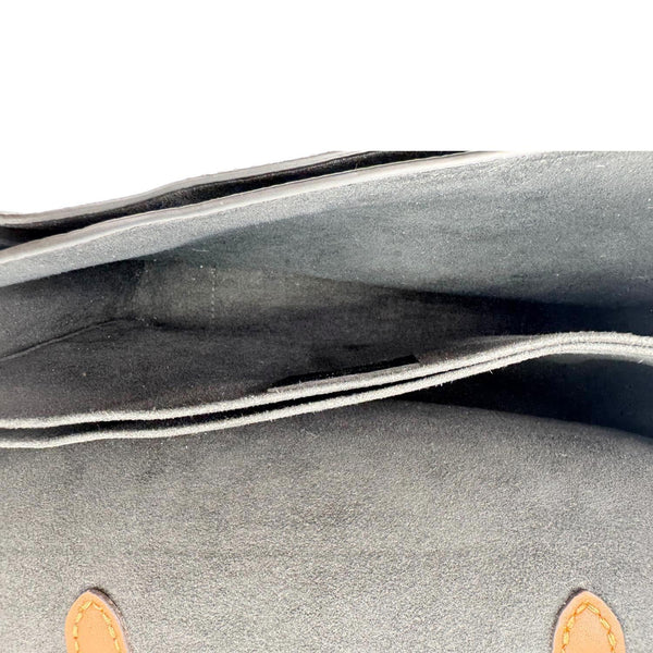 LOUIS VUITTON Vaugirard Monogram Canvas Shoulder Bag Black