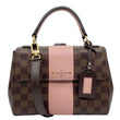 LOUIS VUITTON Bond Street BB Damier Ebene Crossbody Bag Magnolia