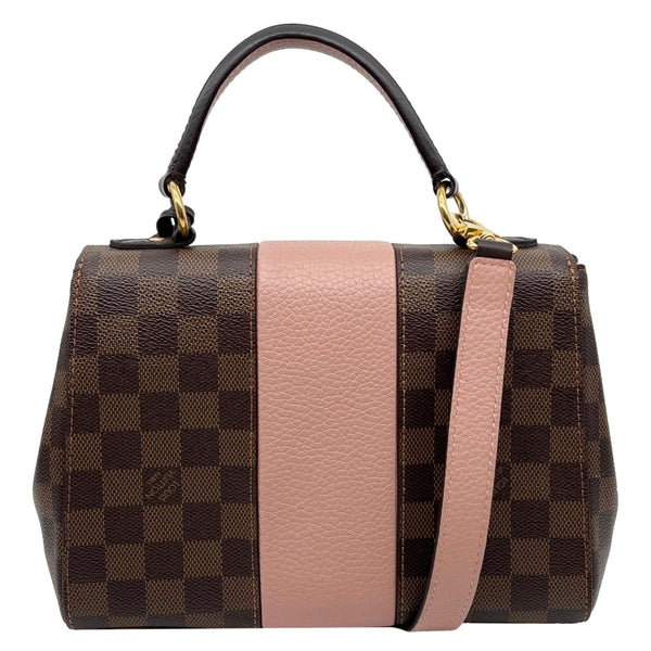 LOUIS VUITTON Bond Street BB Damier Ebene Crossbody Bag Magnolia