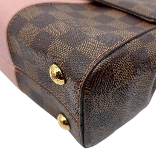 LOUIS VUITTON Bond Street BB Damier Ebene Crossbody Bag Magnolia