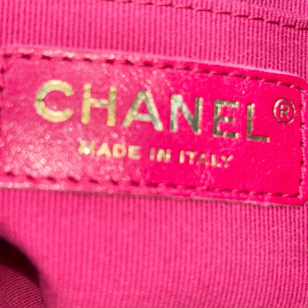 CHANEL Duma Pockets Small Aged Calfskin Quilted Leather Drawstring Backpack Pink
