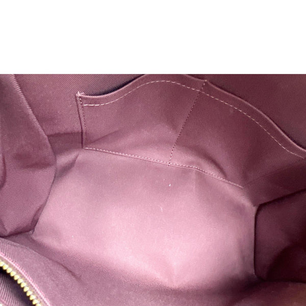 LOUIS VUITTON Bond Street Damier Ebene Satchel Bag Bordeaux