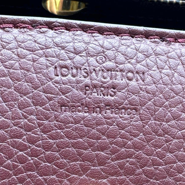LOUIS VUITTON Bond Street Damier Ebene Satchel Bag Bordeaux