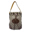 GUCCI Neo Vintage Drawstring Bucket GG Supreme Canvas Backpack Bag Beige 473875