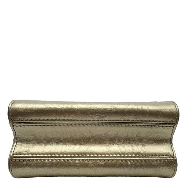 LOUIS VUITTON Twist PM Leather Satchel Bag Gold