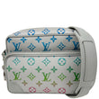 LOUIS VUITTON Monogram Iridescent Nile Shoulder Bag Gradient Grey
