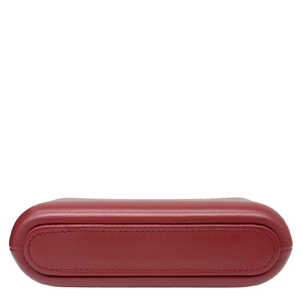 CHANEL Gabrielle Double Zip Quilted Aged Calfskin Leather Crossbody Bag Orange
