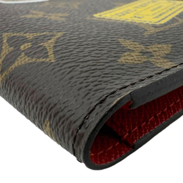 LOUIS VUITTON  Passport Cover World Tour  Monogram Canvas Wallet Brown