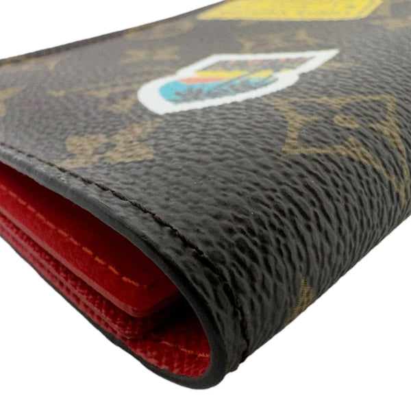 LOUIS VUITTON  Passport Cover World Tour  Monogram Canvas Wallet Brown