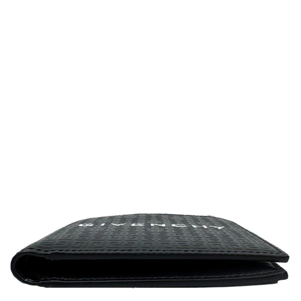 GIVENCHY Calfskin 4G Leather Bifold Wallet Black