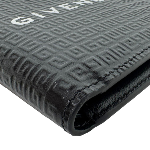 GIVENCHY Calfskin 4G Leather Bifold Wallet Black