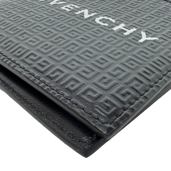GIVENCHY Calfskin 4G Leather Bifold Wallet Black