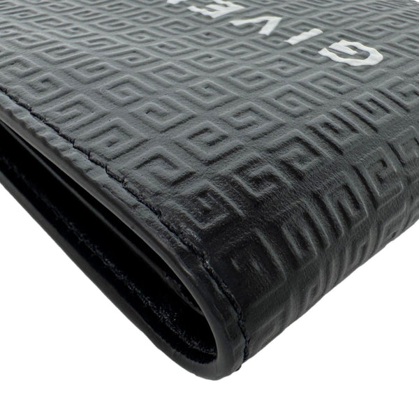 GIVENCHY Calfskin 4G Leather Bifold Wallet Black