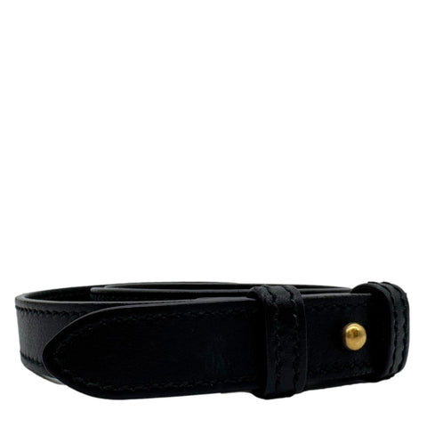 GUCCI Leather Strap Black