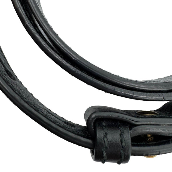 GUCCI Leather Strap Black