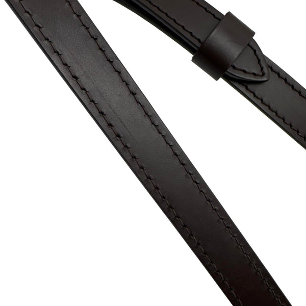LOUIS VUITTON Leather Strap Black