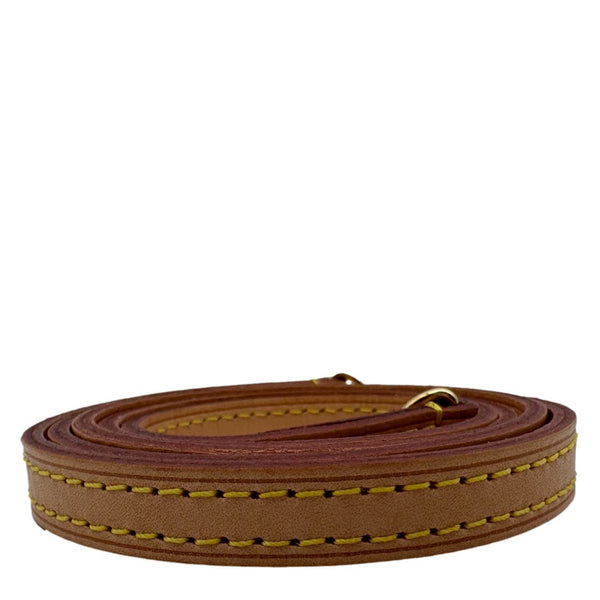 LOUIS VUITTON Leather Strap Tan