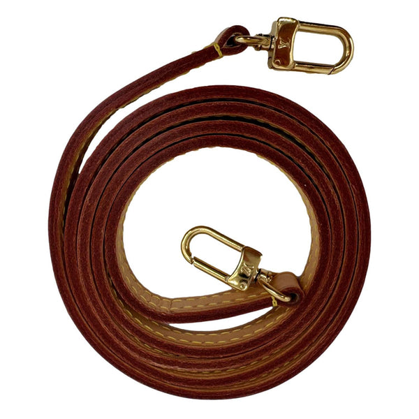 LOUIS VUITTON Leather Strap Tan