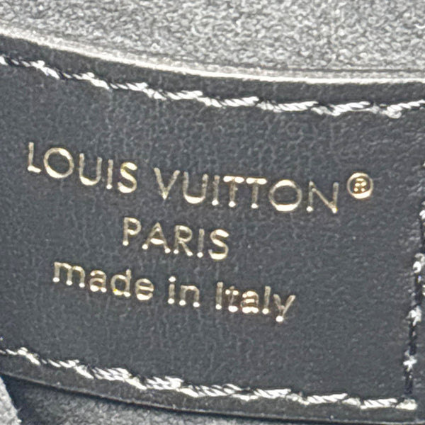 LOUIS VUITTON Noe Trunk PM Reverse Monogram Canvas Bucket Bag Brown