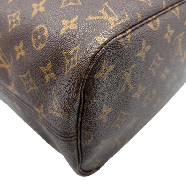LOUIS VUITTON Neverfull MM Totem Monogram Canvas Shoulder Bag Magenta