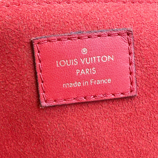 LOUIS VUITTON Locky BB Monogram Canvas Satchel Bag Brown