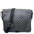 LOUIS VUITTON District MM Monogram Eclipse Messenger Bag Black