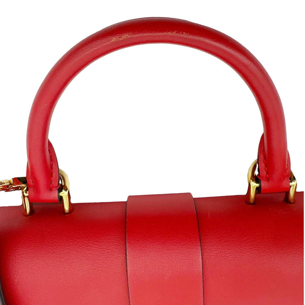 LOUIS VUITTON Locky BB Monogram Canvas Satchel Bag Brown