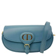 CHRISTIAN DIOR Bobby East West Calfskin Leather Shoulder Bag Blue