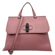 GUCCI Bamboo Daily Medium Leather Shoulder Bag Pink 392013