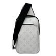 LOUIS VUITTON Avenue Sling PM Monogram Canvas Taigarama Backpack Bag White