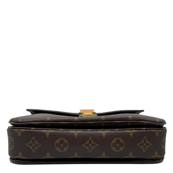 LOUIS VUITTON Metis Pochette Monogram Canvas Crossbody Bag Brown