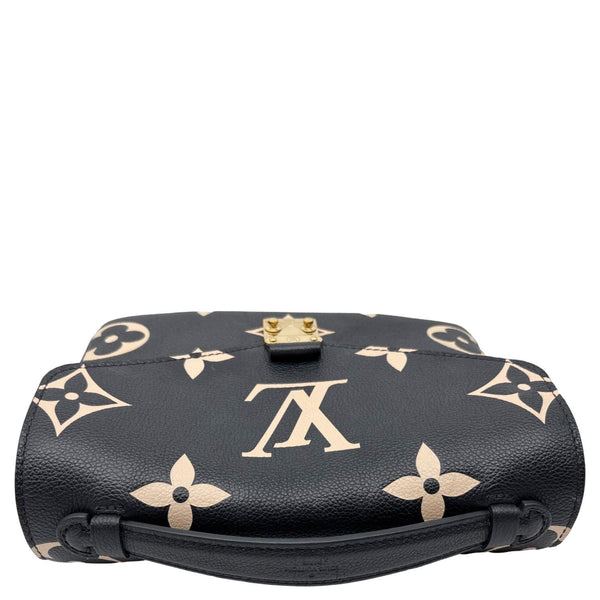 LOUIS VUITTON Metis Pochette Empreinte Leather Crossbody Bag Bicolor