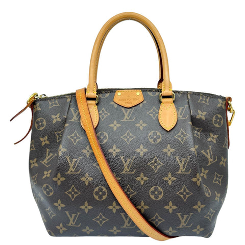 LOUIS VUITTON Turenne PM Monogram Canvas Shoulder Bag Brown
